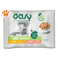 Oasy Cat Bocconcini in Salsa Adult Sterilized Selection