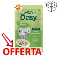 Cibo per gatti pollo e verdure in offerta