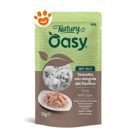 Cibo umido per gatti tonnetto con vongole