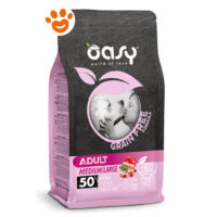 Oasy Dog Grain Free Adult Medium/Large Maiale