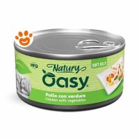 Cibo umido per gatti pollo con verdure Oasy