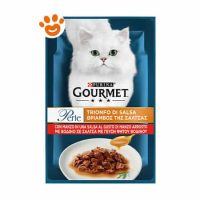Purina Gourmet Perle Filettini in Salsa con Manzo