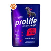 Prolife Dog Grainfree Sensitive Adult Mini Manzo e Patate