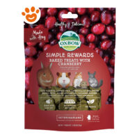 Confezione snack Oxbow ai mirtilli rossi per piccoli animali