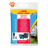 Confezione Sera Filter Wool per acquario