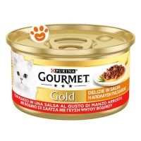 Purina Cat Gourmet Gold Delizie in Salsa Manzo