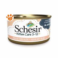 Schesir Cat Kitten Filetto di Pollo con Aloe