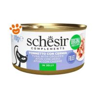 Schesir Cat Adult Filetti di Tonnetto con Cernia