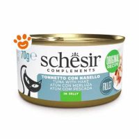 Schesir Cat Adult Filetti di Tonnetto con Nasello