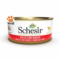 Schesir Dog Filetti di Pollo con Manzo