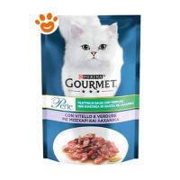 Purina Cat Gourmet Perle Filettini in Salsa con Vitello e Verdure