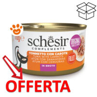 Scatoletta Schesir tonnetto e carote in offerta
