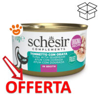 Scatoletta Schesir tonnetto con orata in offerta