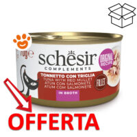 Scatoletta Schesir tonnetto con triglia in offerta