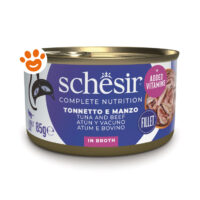 Lattina Schesir tonnetto e manzo 85g