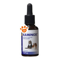 Flacone Kaminox integratore liquido veterinario per cani e gatti