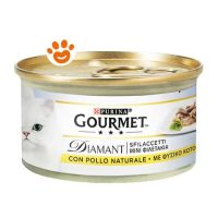 Purina Cat Gourmet Diamant Sfilaccetti con Pollo Naturale