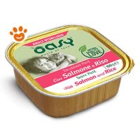 Oasy Cat Delizioso Patè Adult Sterilized Salmone e Riso