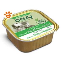 Oasy Dog Delizioso Patè Adult Light in Fat Tacchino con Verdure