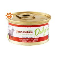 Almo Nature Cat Daily Grain Free Dadini con Manzo Megapack