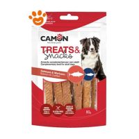 Camon Dog Treats&Snack Strisce di Salmone e Merluzzo