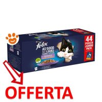 Scatola offerta cibo per gatti Felix 44 bustine
