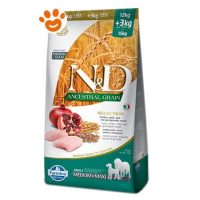 Farmina Dog N&D Ancestral Grain Selection Adult Medium Maxi Pollo e Melograno