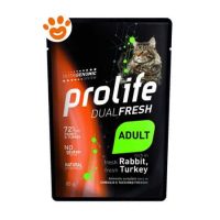 Prolife Cat Dualfresh Adult Coniglio e Tacchino