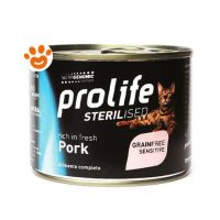 Prolife Cat Sterilized Grainfree Sensitive Maiale