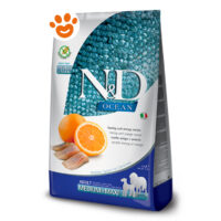 Sacco crocchette cane N&D Ocean aringa arancia