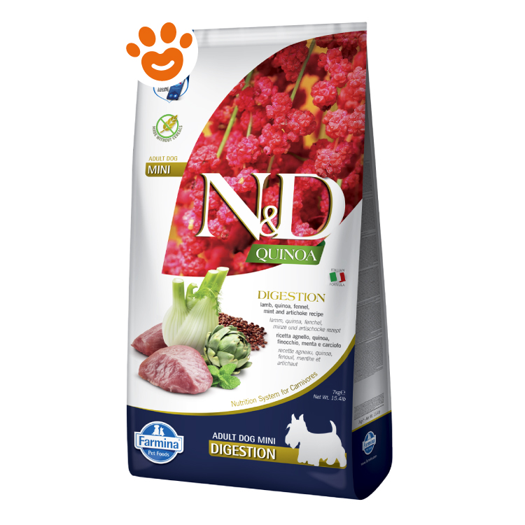 Sacco crocchette N&D Quinoa Digestion Mini