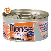 Monge Cat Natural Tonno a Pinne Gialle e Salmone