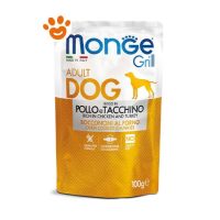 Monge Dog Grill Adult Pollo e Tacchino
