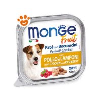 Monge Dog Fruit Adult Pollo e Lamponi