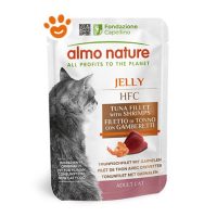 Almo Nature Cat HFC Jelly Filetti di Tonno con Gamberetti