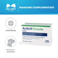 Confezione Artikrill Crescita integratore per cuccioli