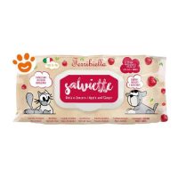 Ferribiella Dog & Cat Salviette Detergenti Mela e Zenzero