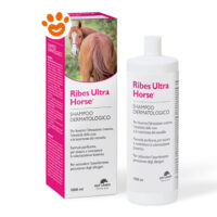 Shampoo dermatologico Ribes Ultra Horse per cavalli