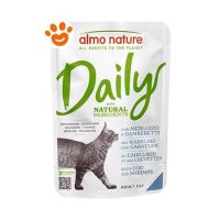 Almo Nature Cat Daily Merluzzo e Gamberetti
