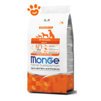 Monge Dog Natural Superpremium All Breeds Puppy & Junior Anatra, Riso e Patate
