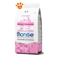 Monge Dog Natural Superpremium All Breeds Puppy & Junior Monoprotein Maiale, Riso e Patate