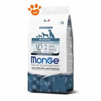 Monge Dog Natural Superpremium All Breeds Puppy & Junior Trota, Riso e Patate