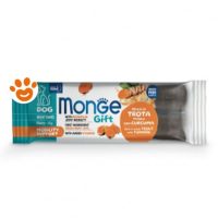 Snack cane Monge con trota e curcuma