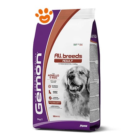Monge Gemon Dog All Breeds con Agnello e Riso