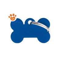 My Family Medaglietta Basic Aluminium Osso Piccolo Alluminio Blu >>>INCISIONE_GRATIS