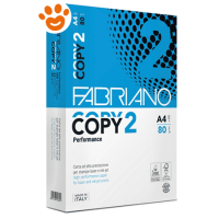 Fabriano Carta A4 Copy 2 - 80gr (Risme da 500 fogli)