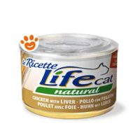 Life Cat Natural "Le Ricette" Pollo con Fegatini