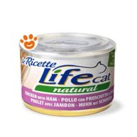 Life Cat Natural "Le Ricette" Pollo con Prosciutto di Pollo