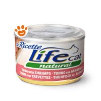 Life Cat Natural "Le Ricette" Tonno con Gamberetti