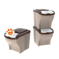 Bama Contenitore Porta Crocchette 20 Lt (28x40x31cm)